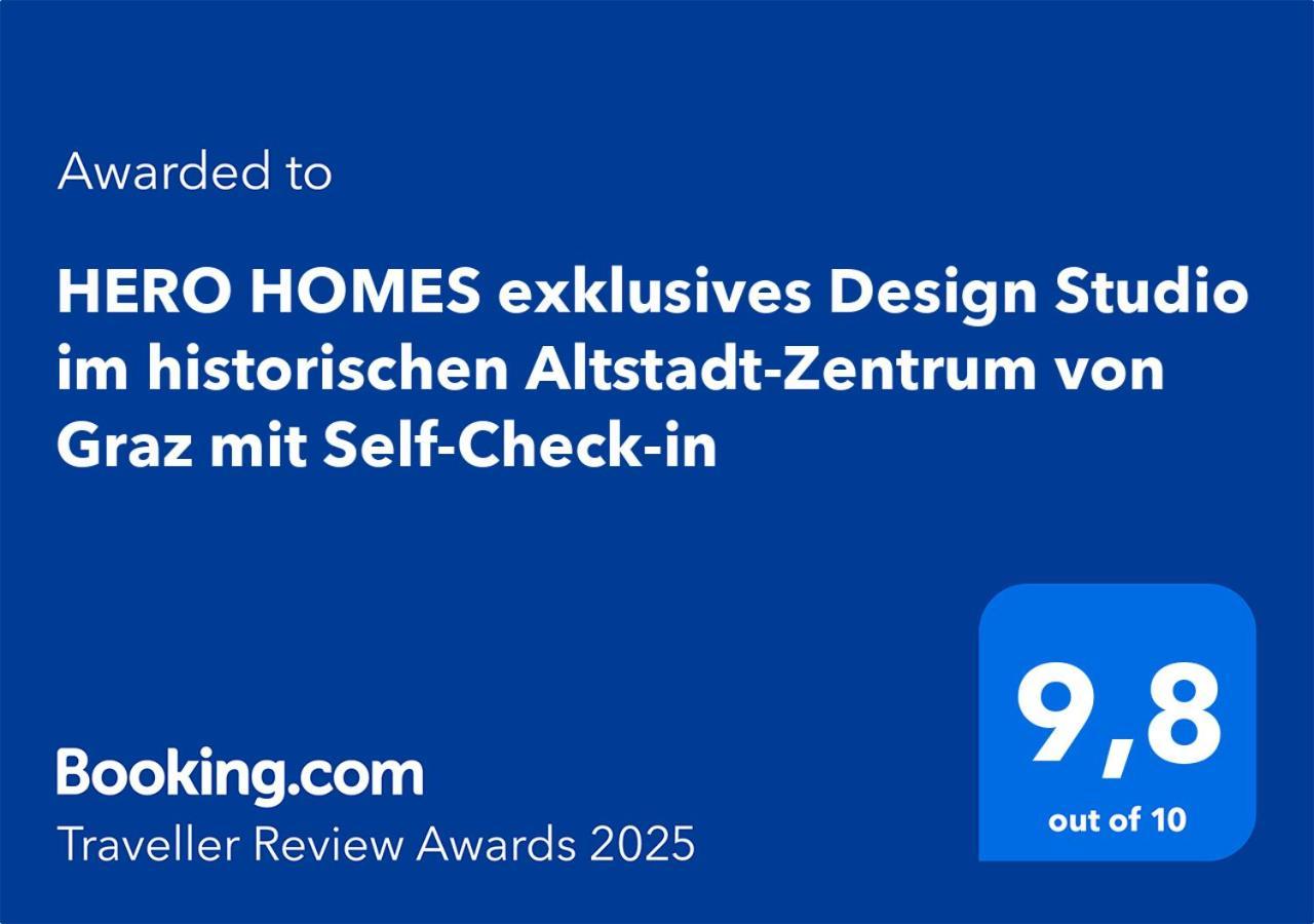 Boho Design Studio By Hero Homes - Top Lage Im Historischen Zentrum - Self-Check-In & Aircon Graz Extérieur photo